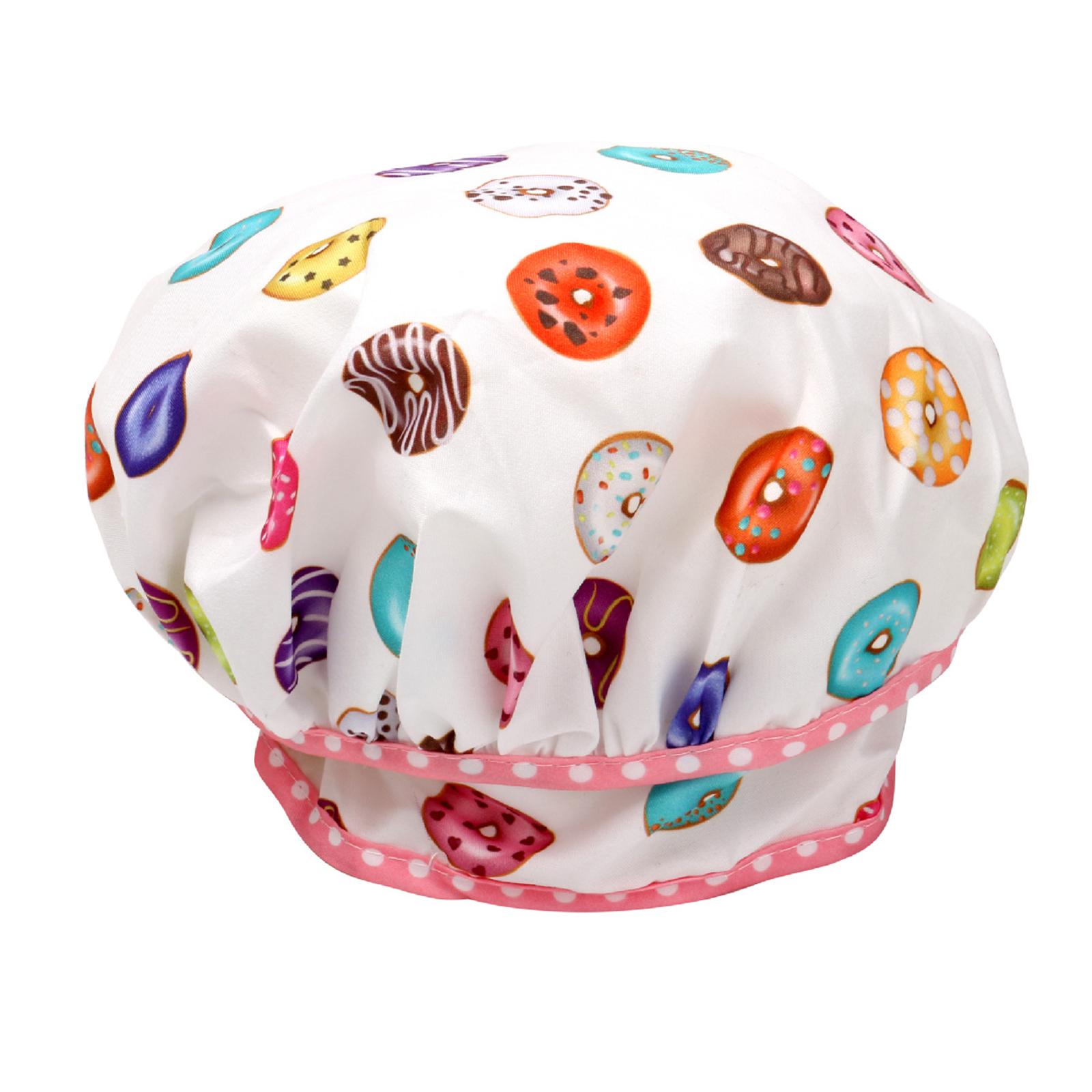 Kitchen Kids Baking Set - 子供向けの料理ごっこ遊びセット。ドーナツ柄のエプロン、帽子、手袋付きのシェフ衣装。女の子向けの、幼児が楽しめるキッチンごっこやお菓子作りのおもちゃ。