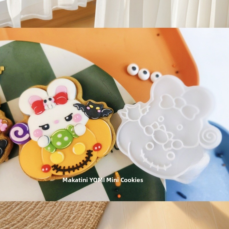 ハロウィーン、カボチャ、魔女、幽霊、漫画、砂糖クッキー、焼き - Kitchen Witch Baking のレビューと価格