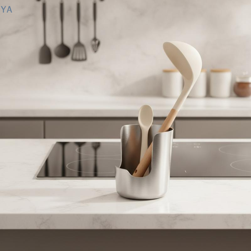 【SA】2-in-1ステンレス製キッチン用品ホルダー。耐熱性 - Kitchen Baking Rack のレビューと価格