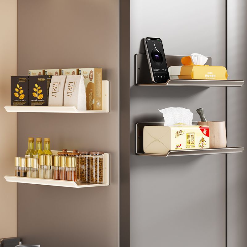 穴あけ不要の磁石式冷蔵庫用サイド収納ラック。キッチン用スパイ - Kitchen Uncle のレビューと価格