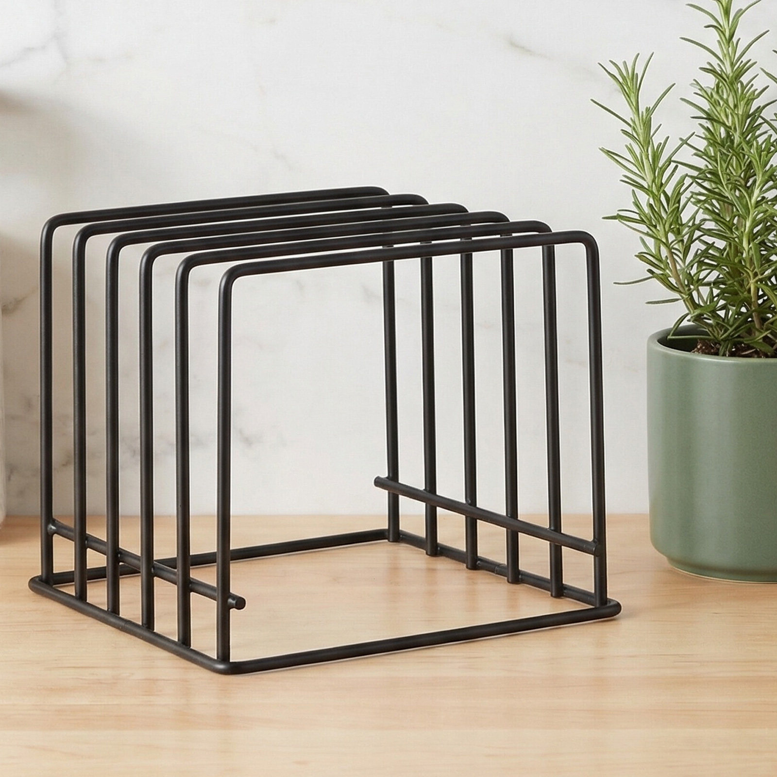 キッチン用まな板収納ラック – 焼き型やフライパンなどを収納 - Kitchen Baking Rack のレビューと価格