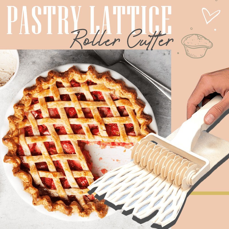 1pc、ペストリー格子ローラーカッター、パイペストリー生地カ - Kitchen Roller Baking のレビューと価格